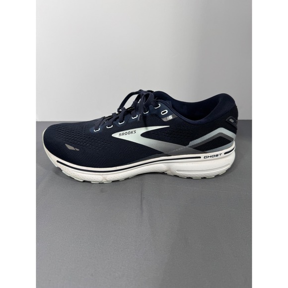 Brooks Ghost 15 Men's Running Walking Shoes Navy Wide D Size 11 - Picture 2 of 6